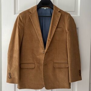 Class Club boys 14/16 tan corduroy blazer.
